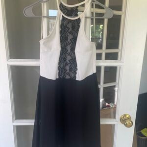 Dress from Francesca’s, size M.